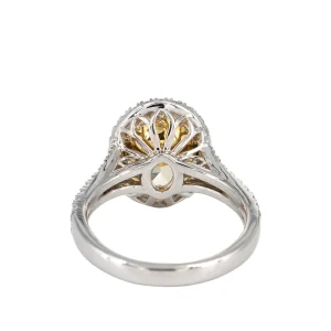 Alchemy Oval 3.05 Carat Diamond Ring