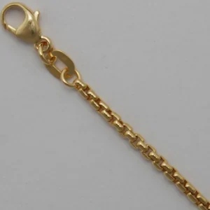 Alchemy 24" 18k Yellow Gold 2.0mm Round Box Chain