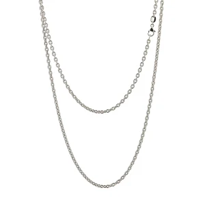 Alchemy 24" Platinum 3.0mm Cable Chain