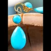 Ray Griffiths Sleeping Beauty Turquoise Earrings