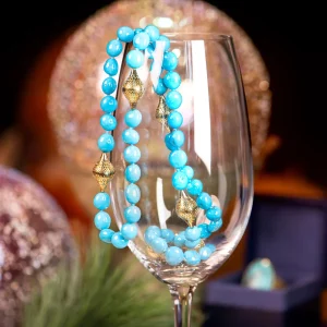 Ray Griffiths Turquoise Crownwork Necklace