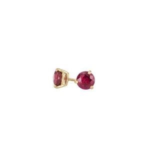 Alchemy Ruby 3 Prong Studs