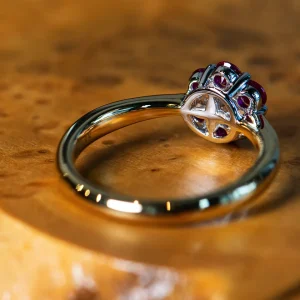 Alchemy Ruby Flower Ring