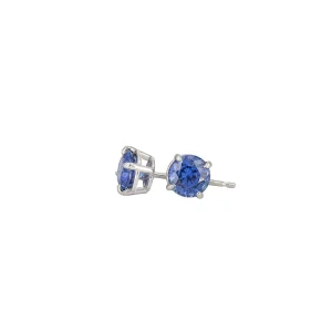 Alchemy Sapphire 4 Prong Studs