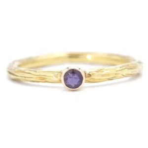 Sarah Graham Lavender Sapphire Pebble Ring