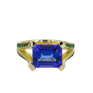 Alchemy Tanzanite & Tsavorite Ring
