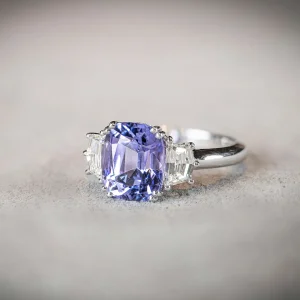 Alchemy Tanzanite Platinum Ring