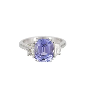 Alchemy Tanzanite Platinum Ring