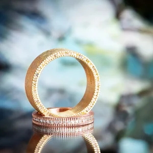 Todd Reed Raw Cube Diamond Edge Band