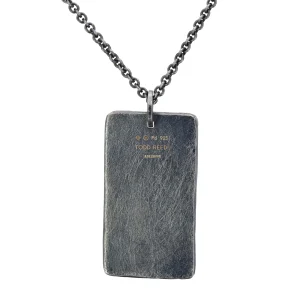 Todd Reed Dog Tag and Chain