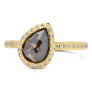 Todd Reed Fancy Colored Diamond Yellow Gold Ring
