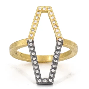 Todd Reed Mixed Metal Geometric Ring
