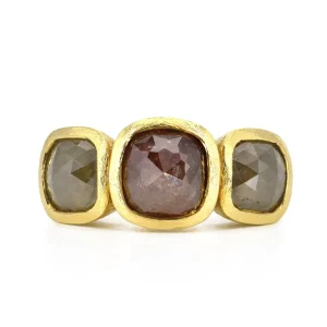 Todd Reed Three Stone Diamond Ring