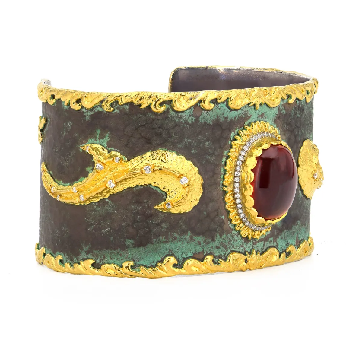 victor_velyan_garnet_cuff_5.webp Victor Velyan Garnet Cuff