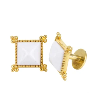 Victor Velyan Opal Cuff Links