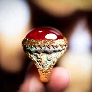 Victor Velyan Spessartite Garnet Ring