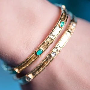 Victor Velyan White Sapphire Cuff