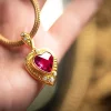 Zaffiro Heart of Hearts Pendant