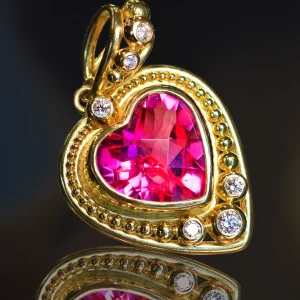 Zaffiro Heart of Hearts Pendant