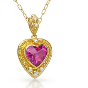 Zaffiro Heart of Hearts Pendant
