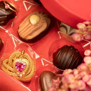 Zaffiro Heart of Hearts Pendant