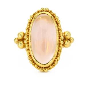 Zaffiro Rose Quartz Ring