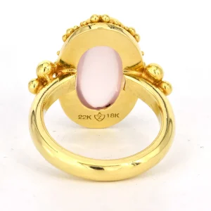 Zaffiro Rose Quartz Ring
