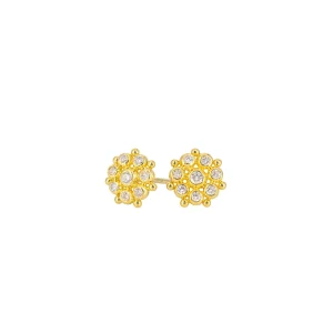 Zaffiro Snowflake Studs